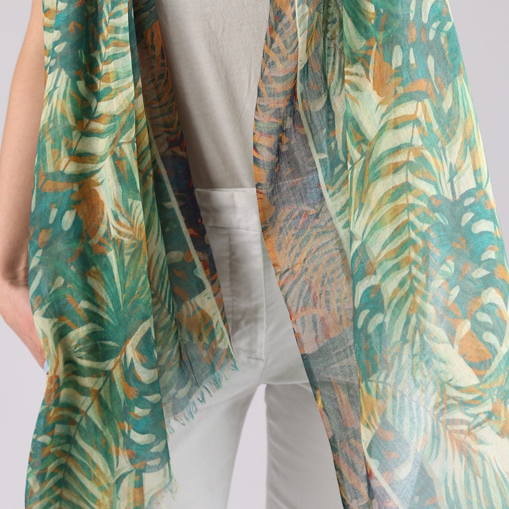 Tropicalia - cotton/silk scarf